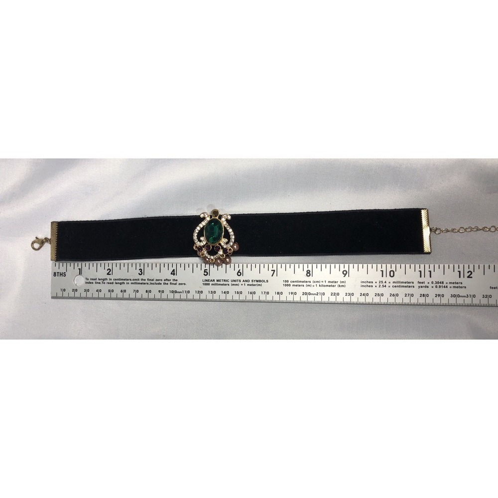 Vintage-style baroque choker necklace - Preowned - Picture 8 of 12
